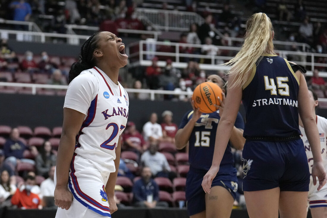 Kansas women’s basketball team takes aim at topseeded Stanford in NCAA Tournament News
